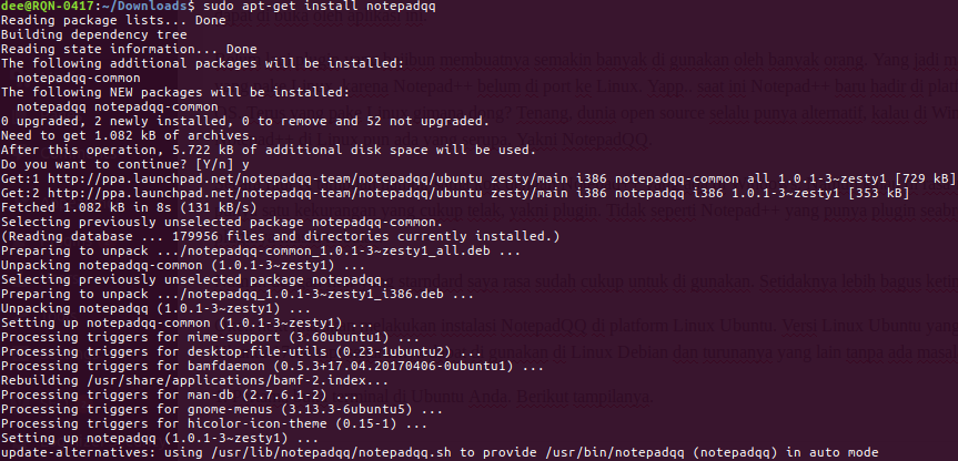Install-Cara Install NotepadQQ 03 - www.dedyprastyo.com