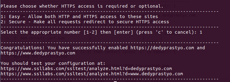 Install Sertifikat SSL Let's Encrypt VPS Ubuntu 03 - www.dedyprastyo.com