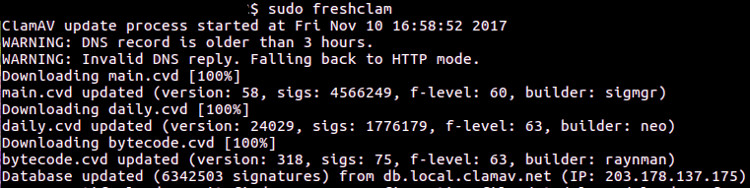 Cara Install Malware Scanner Di Ubuntu Server 05 - www.dedyprastyo.com