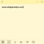 Cara Backup Sticky Notes - www.dedyprastyo.com