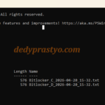 Backup Bitlocker Recovery Key with PowerShell - www.dedyprastyo.com